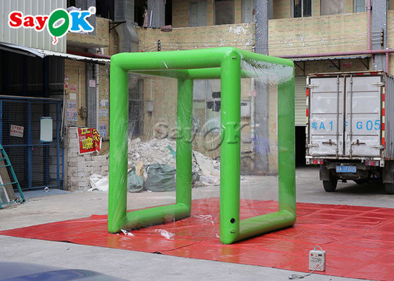 Выполненное на заказ зеленое Фогер интегрированный канал обеззараживанием в вход супермаркета