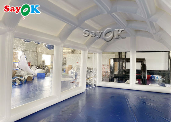 Настроенная надувная палатка для вечеринки бассейн воздушная палатка герметичное ПВХ надувная крышка бассейна