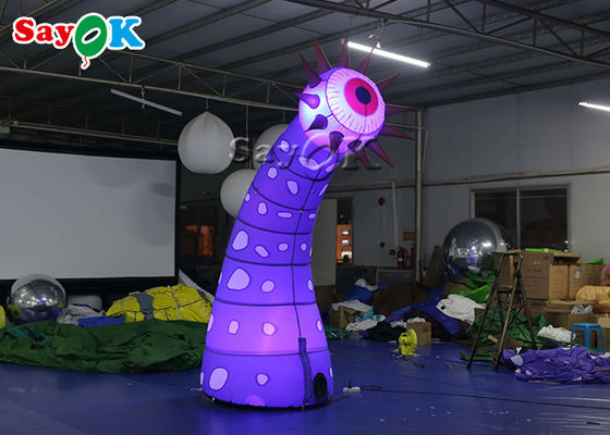 СИД украшения 190T 4m раздувное освещая наблюдает цветок