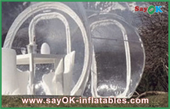 Большая открытая надувная палатка пузырь прозрачная надувная палатка для кемпинга для 2 человек