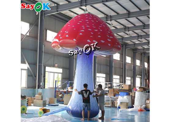 гриб 5m 16.5ft полностью печатая покрашенный раздувной с воздуходувкой воздуха