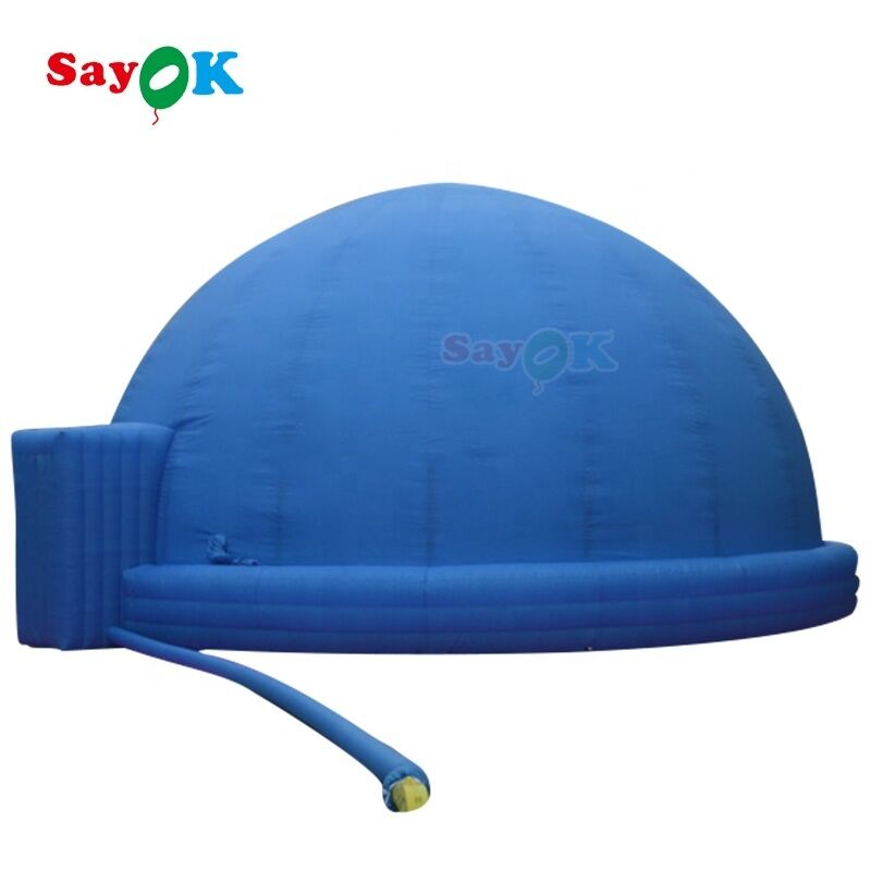 OEM Астрономический купольный шатер 3D Купол Planetairom Мобильный цифровой кинозвездочный проектор Надувный планетарий Купольный шатер с крышкой