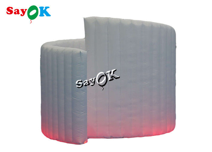 Воздуходувка воздуха раздувного фона стены будочки фото формы украшений 3m партии 10ft белого спирального раздувного внутренняя