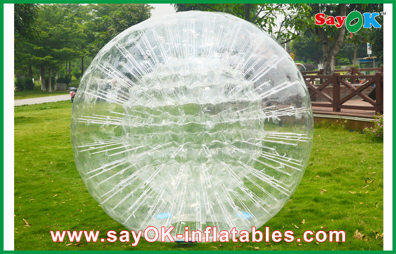 шарик Zorb раздувных игр пляжа ясный прочный раздувной для PVC развлечений 1.0mm