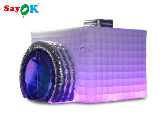 Будочка/камера фото раздувной ткани Оксфорда шатра партии раздувные сформировали раздувной шатер куба для свадьбы